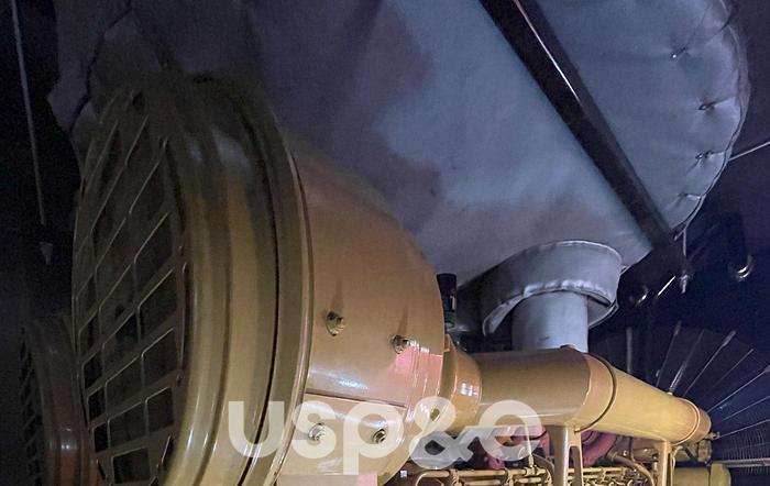 Used 2 MW 2005 Used Caterpillar 3516B Diesel Generator Set