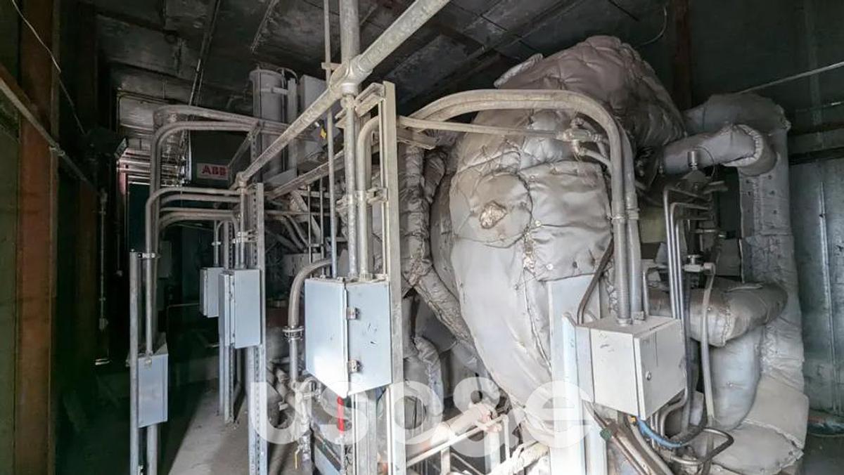 Used 54 MW 1992 Used ABB HT25/LT25 Steam Turbine Generator Set