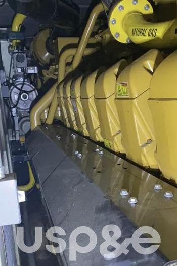 Used 1.4 MW 2015 Used Caterpillar XQ1475G Natural Gas Generator Set