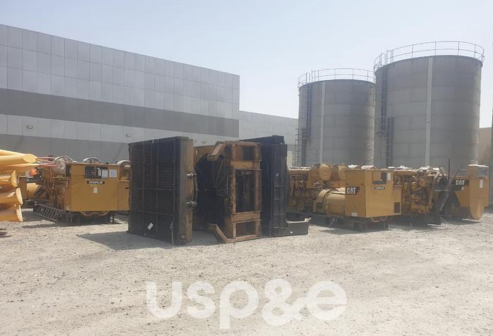 Used 1.4 MW 2012 Used Caterpillar 3516B Diesel Generator Set