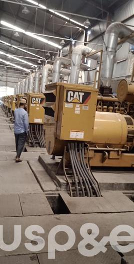 Used 1.2 MW Used 2009 Used Caterpillar 3512B Diesel Generator Sets