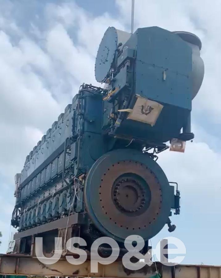 5.6 MW 2011 New MAN 10L32/44 CR HFO Engines (No Alternator)