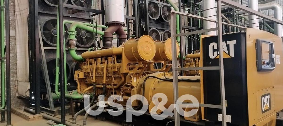 Used 1.6 MW 2017/2018 Used Caterpillar 3516-HD Diesel Generator Sets
