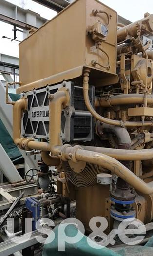 Used 1.5 MW 2014 Used Caterpillar 3516C Diesel Generator Sets (Containerised)