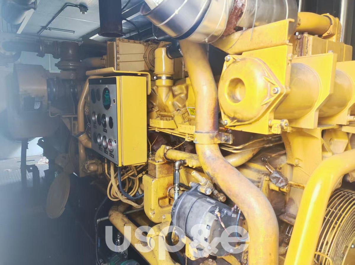 Used 1 MW 2016 Used Caterpillar G3516 Biogas Generator Set