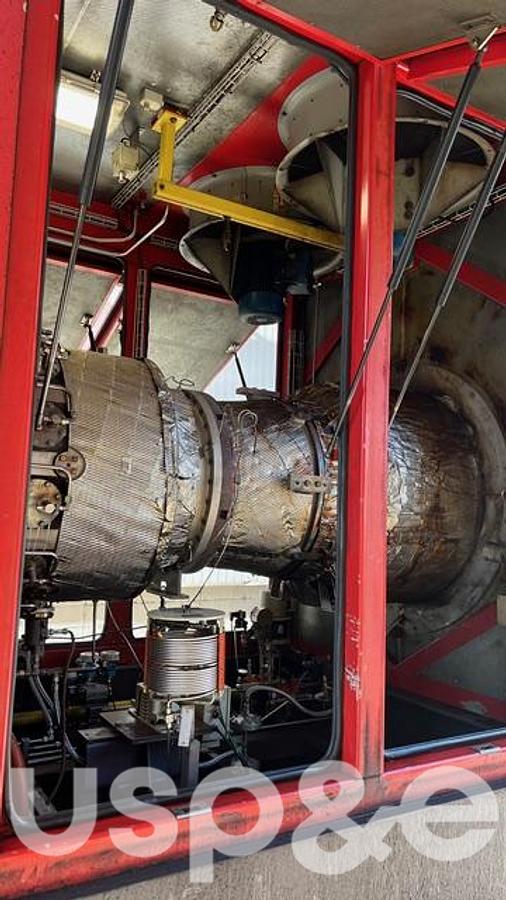 Used 5.6 MW 1996 Used Solar Taurus 60 Natural Gas Turbine Generator Set