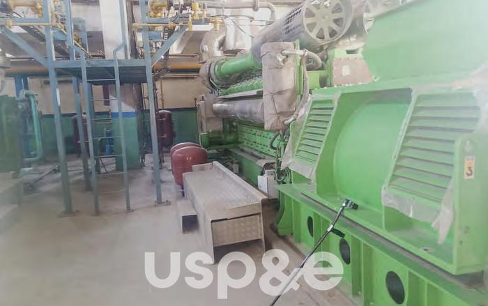 Used 13 MW 2012 Used Jenbacher JGS 620 GS-N.L Natural Gas Generator Sets