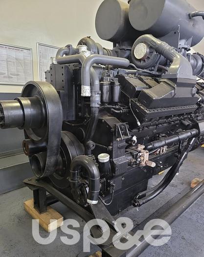 Used 1.7 MW 2015 Used Cummins QSK60 Diesel Generator Set