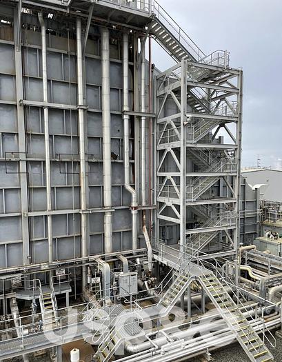 Used 42 MW Used GE PG65818B GT Natural Gas Turbine Generator Set