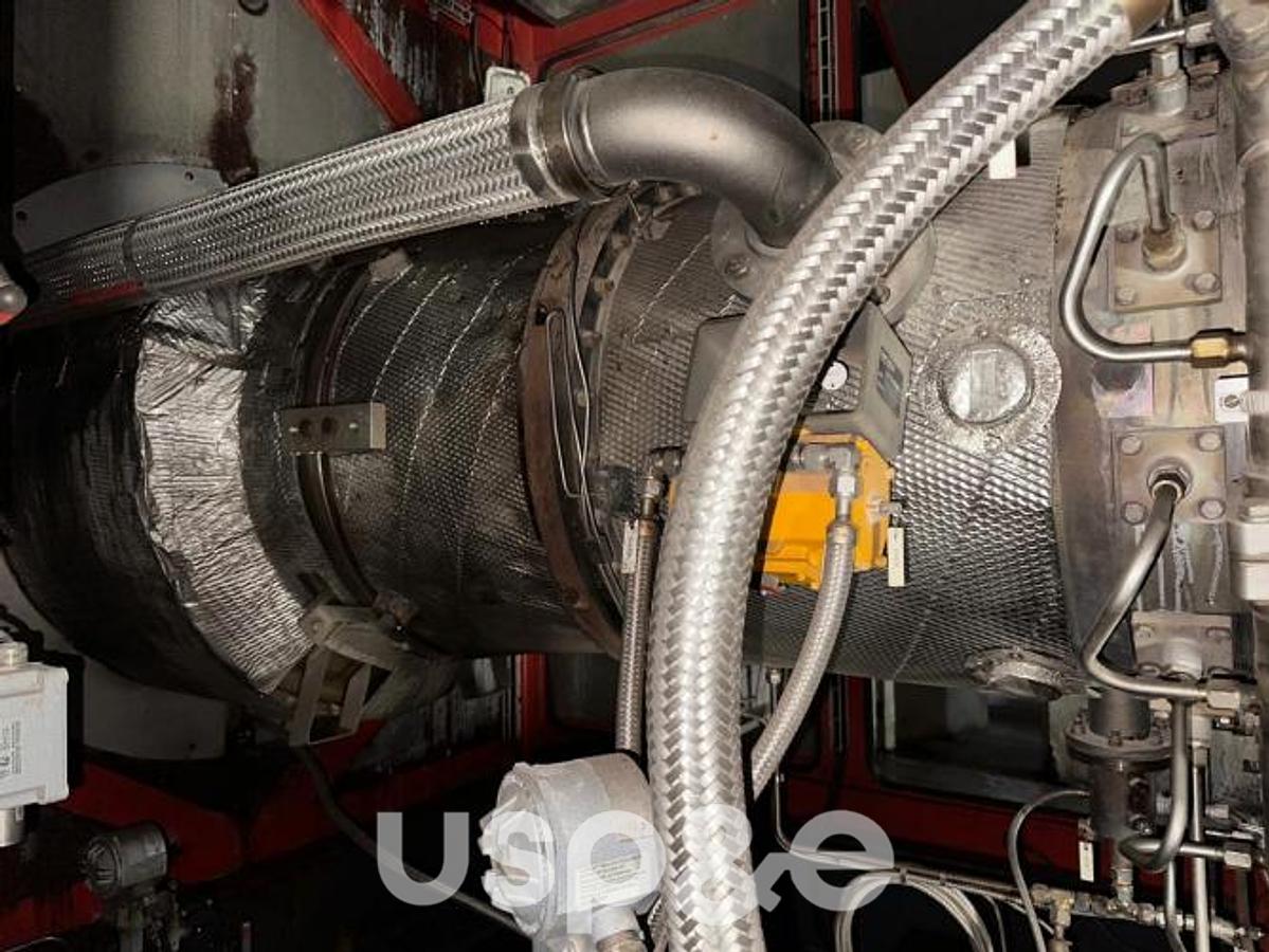 Used 5.6 MW 2010 Used Solar Taurus T60 Natural Gas Turbine Generator Set