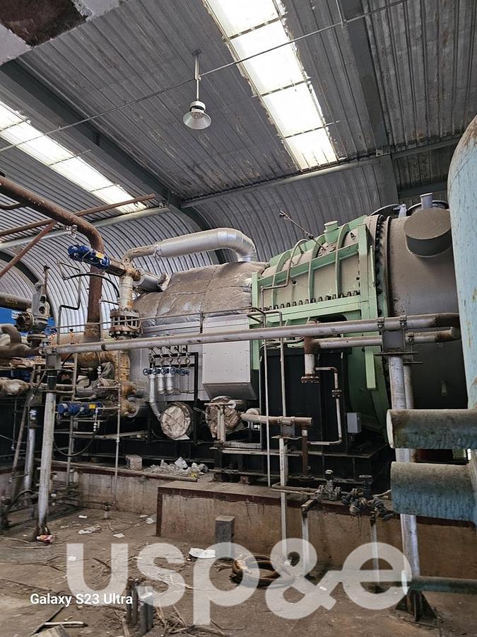 Used 30 MW 2012 Used Siemens SST-00 Steam Turbine Generator Set