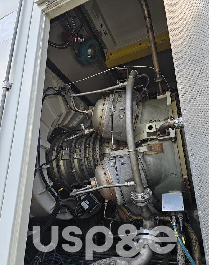 Used 3 MW 2013 Used Siemens SGT-400DLE Natural Gas Turbine Generator Set (Dual Shaft)