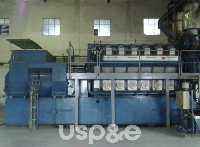 Refurbished 4.2 MW 1997 Refurbished Wartsila 12V32 HFO Power Plant Generator Set