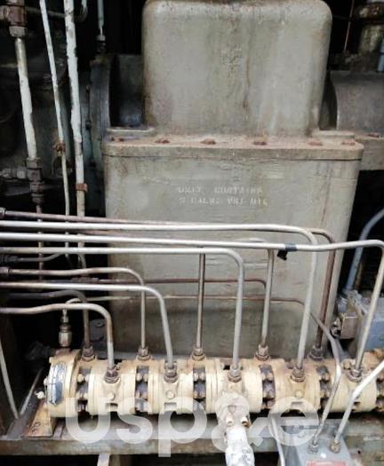 Used 33.7 MW 1987 Used John Brown Frame 6B Natural Gas Turbine Genset 