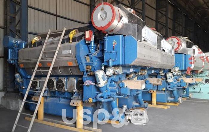 4 MW 2010 New Wartsila 12V26A2 Diesel Generator Sets
