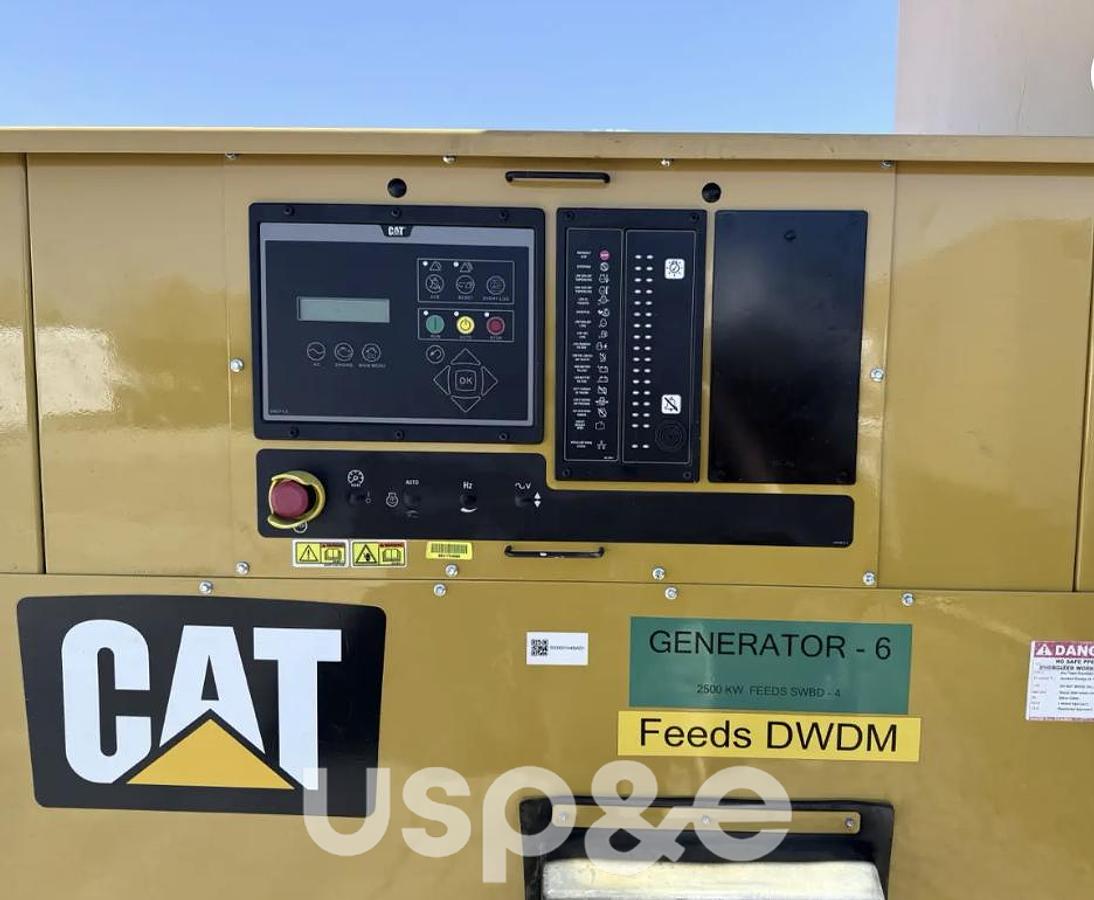 Used 2.5 MW 2013 Used Caterpillar 3516C-HD Diesel Generator Sets
