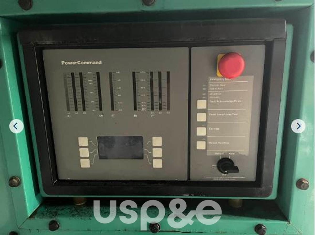 Used 2 MW 2000 Used Cummins QSK60-G6 Diesel Generator Set