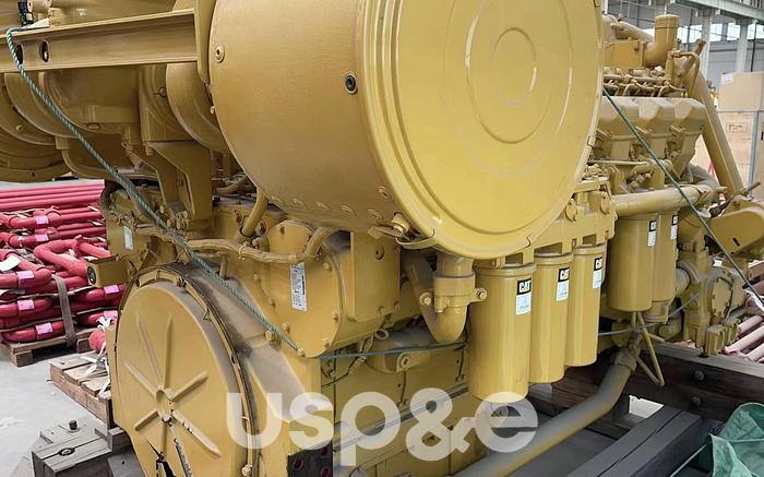 Used 1.7 MW 2018 New Caterpillar 3512B Diesel Generator Sets
