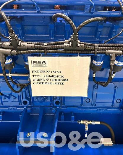 1.5 MW 2023 New MTU GS16R2-PTK Natural Gas Generator Sets