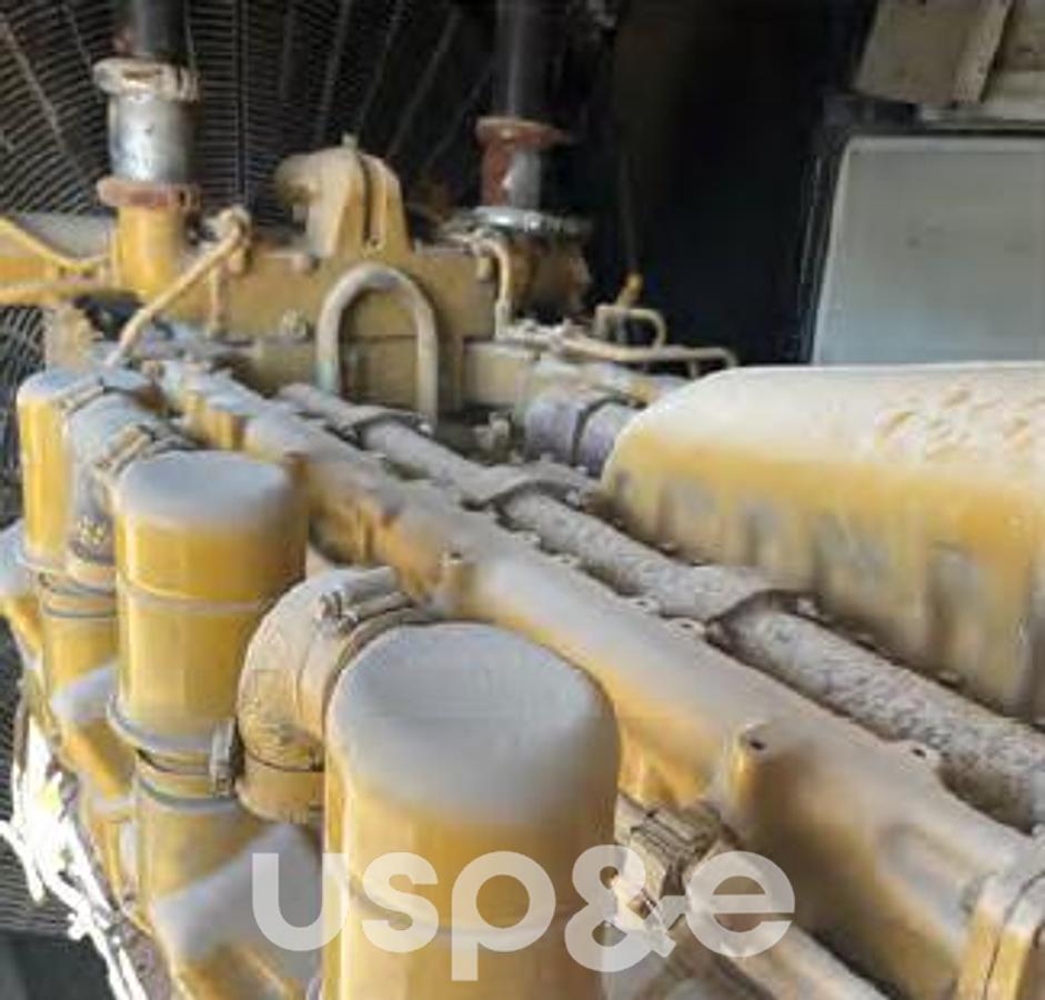 Used 1.2 MW Used Caterpillar 3512B Diesel Generator Set