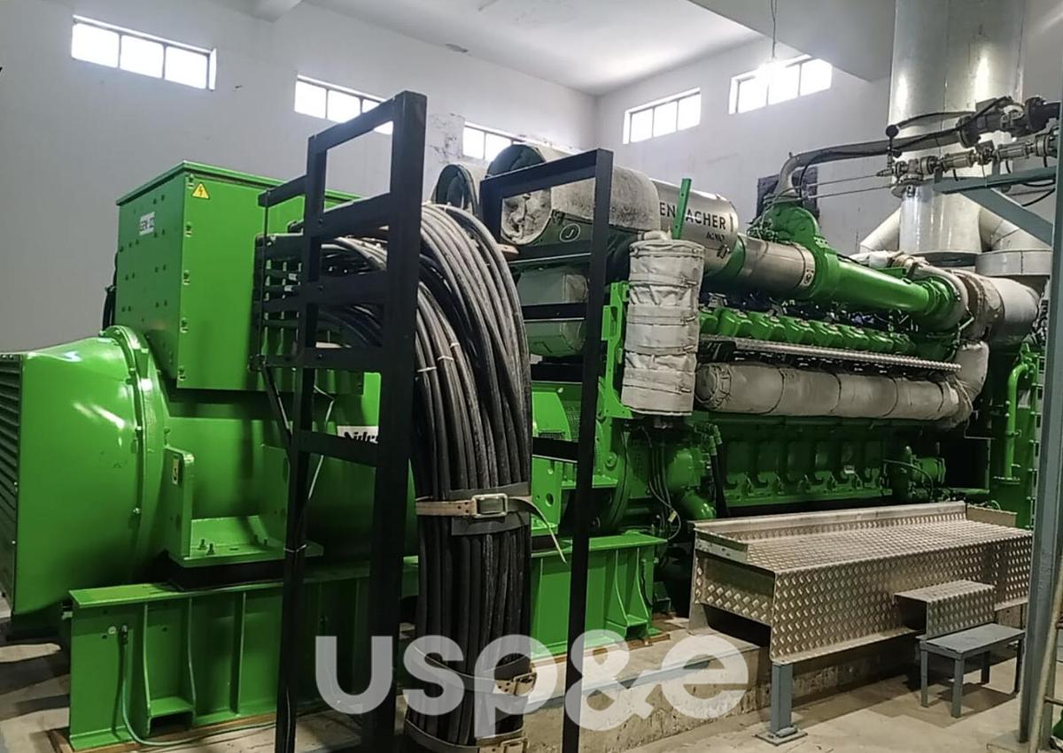 Used 2.5 MW 2020 Used Jenbacher JMS 616 Natural Gas Generator Sets