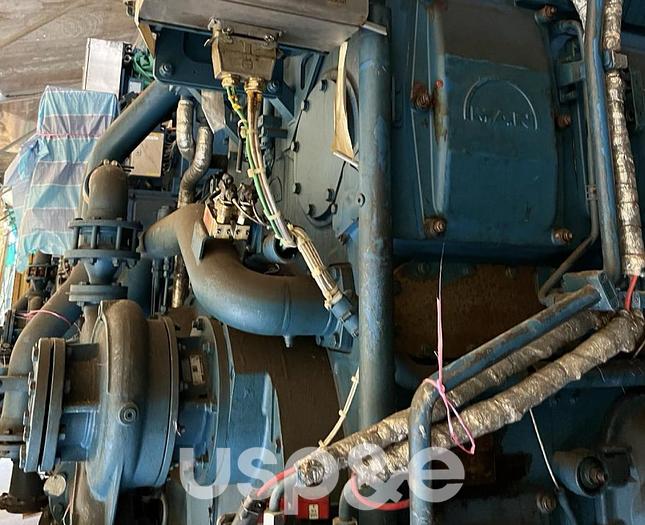 5.6 MW 2011 New MAN 10L 32-44 CR HFO Generator Power Plant (Engine Only)
