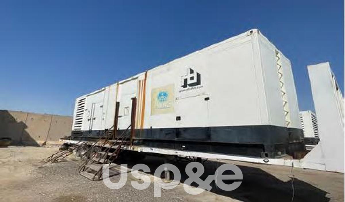 Used 1.2 MW Used Caterpillar 3512B Diesel Generator Set