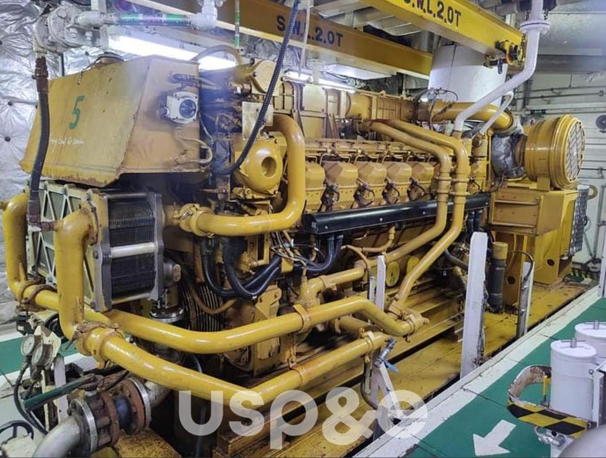 Used 2.2 MW 2006 Used Caterpillar 3516C-HD Diesel Generator Sets