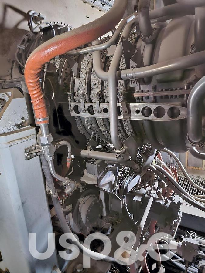 Used 43 MW 1995 Used GE LM6000 Natural Gas Turbine Generator Set