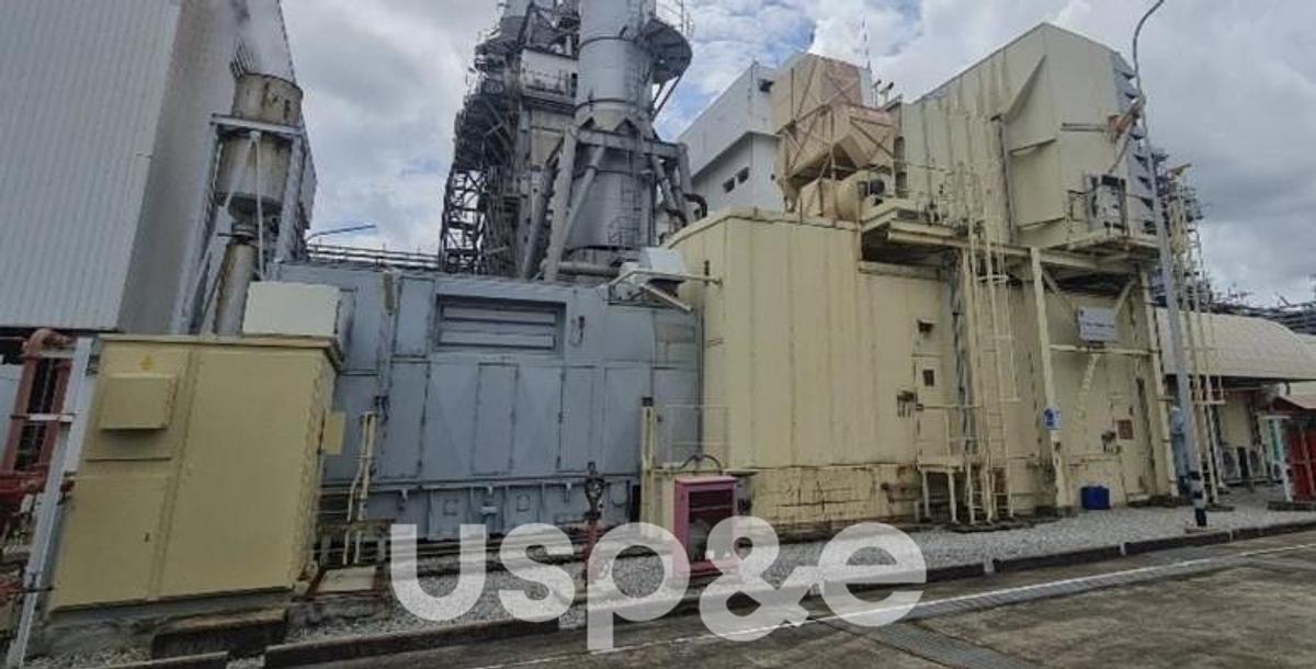 Used 84 MW 2001 Used GE Frame 6 PG6561B Natural Gas Turbine Generator Set