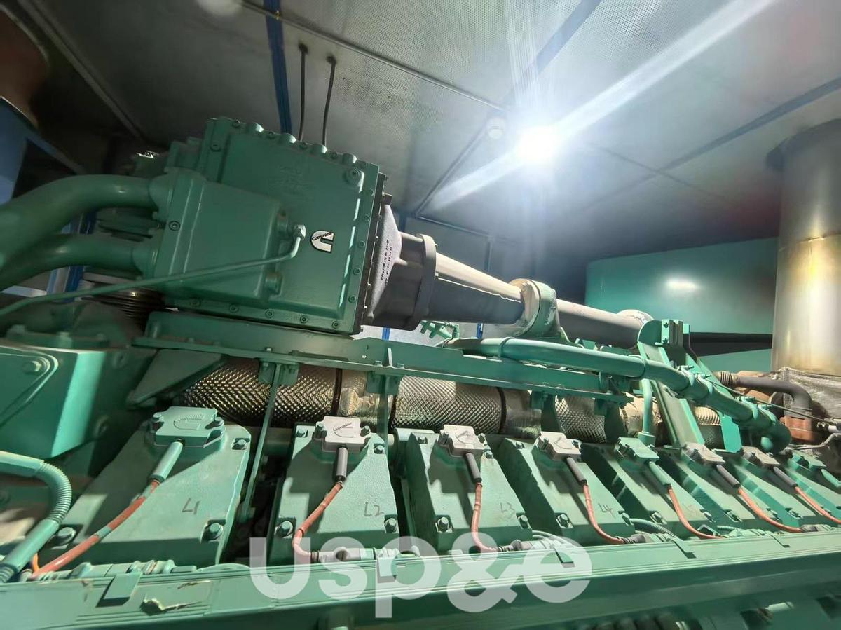 Used 1.5 MW  2019 Used Cummins GQSK60-G8 Natural Gas Generator Set