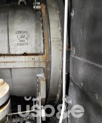 Used 33.7 MW 1987 Used John Brown Frame 6B Natural Gas Turbine Genset 