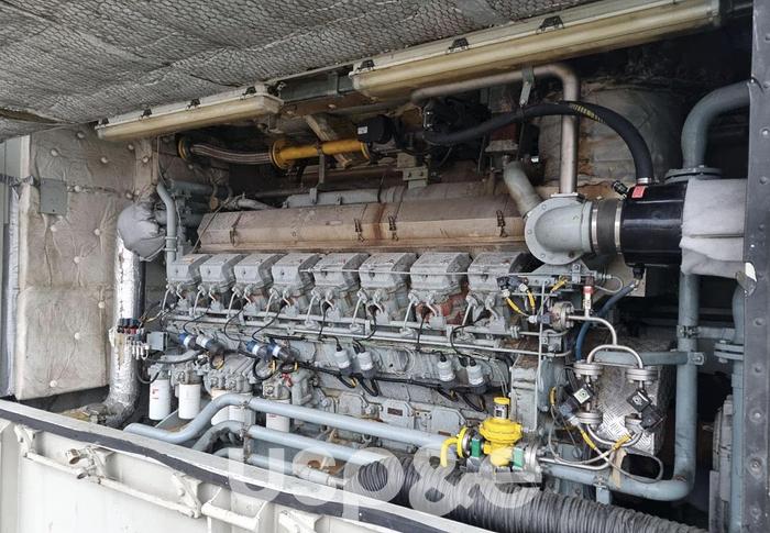 Used 0.80 MW 2009 Used Hyundai HFJ7 506-44E Natural Gas Generator Sets