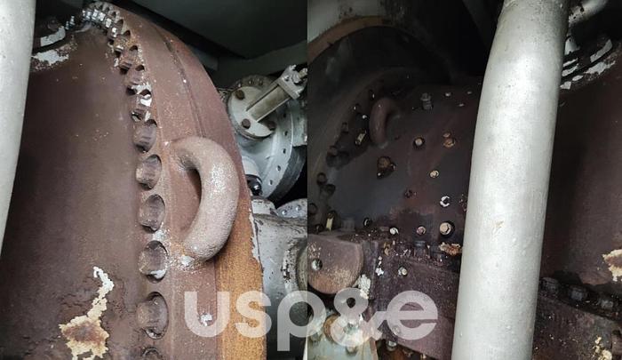 Used 33.7 MW 1987 Used John Brown Frame 6B Natural Gas Turbine Genset 