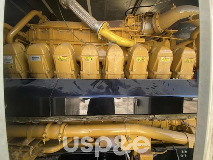 Used 1.4 MW 2014 Used Caterpillar XQ1475G Natural Gas Generator Sets