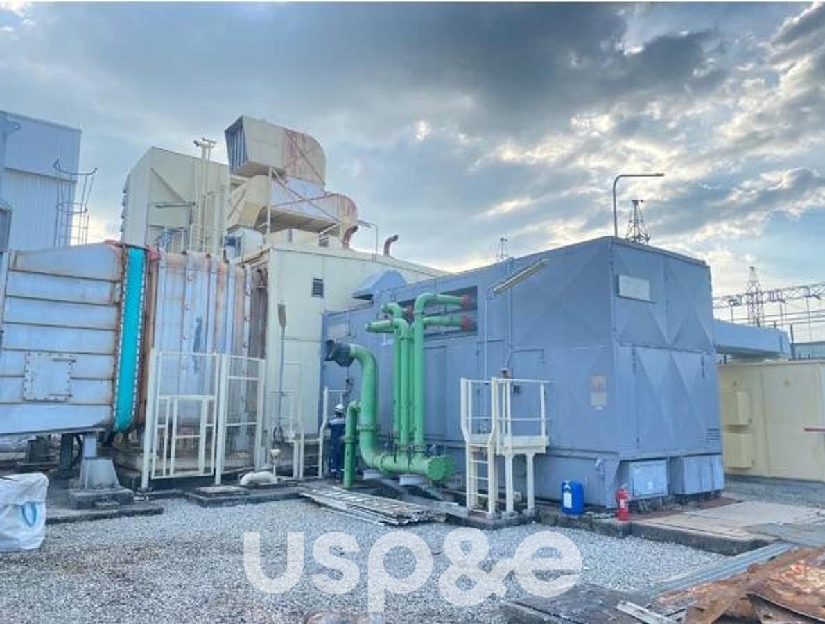 Used 84 MW 2001 Used GE Frame 6 PG6561B Natural Gas Turbine Generator Set