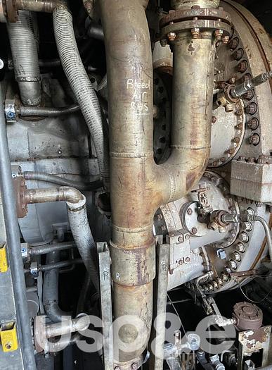 Used 42 MW Used GE PG65818B GT Natural Gas Turbine Generator Set
