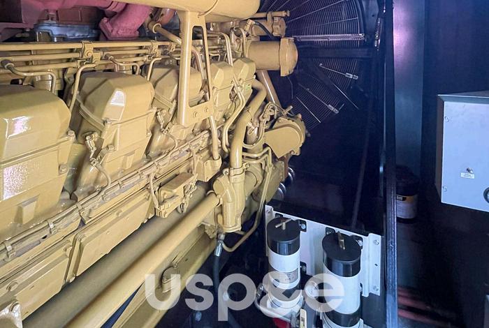 Used 2 MW 2005 Used Caterpillar 3516B Diesel Generator Set
