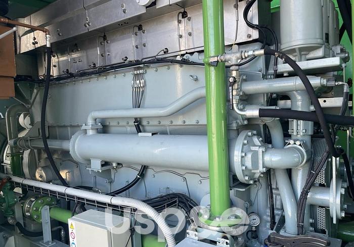 Used 7 MW 2010 Used Mitsubishi S6U-MPTA Diesel Generator Sets