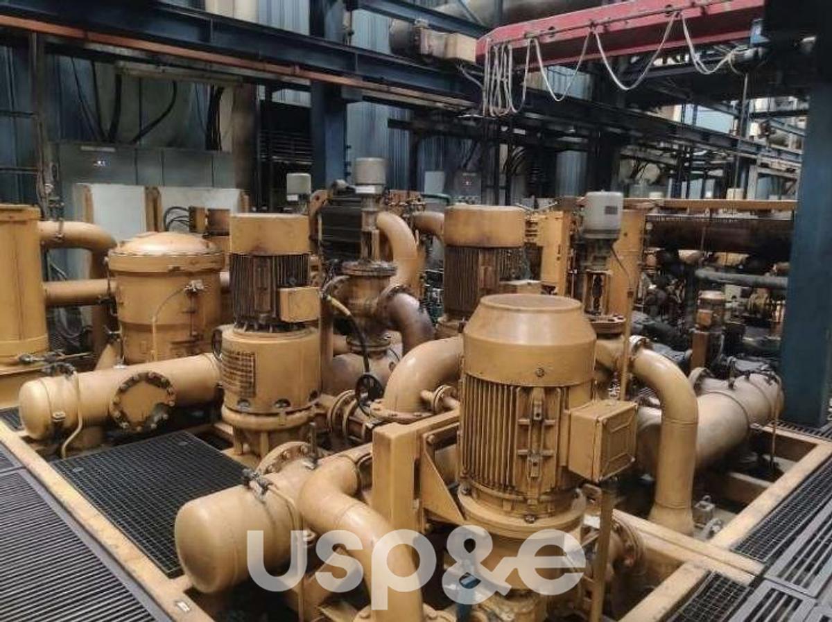 Used 108 MW Used Caterpillar MAK 16CM43C HFO Power Plant Engines
