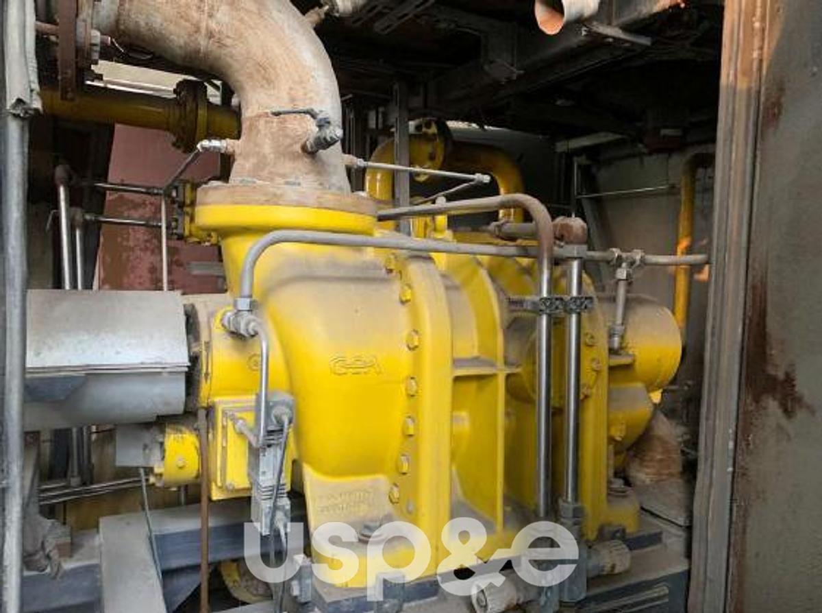 Used 7.5 MW 2005 Used Solar Taurus T70 Natural Gas Generator Set