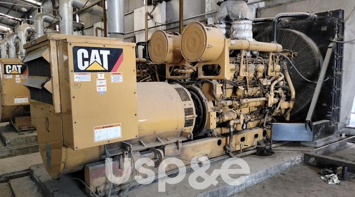 Used 1.2 MW Used 2009 Used Caterpillar 3512B Diesel Generator Sets