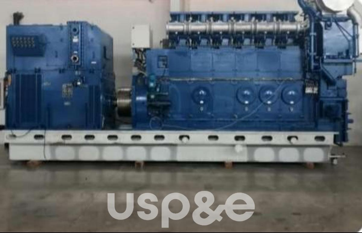 7.6 MW 2020 New MAN 6L27/38 Diesel Generator Sets
