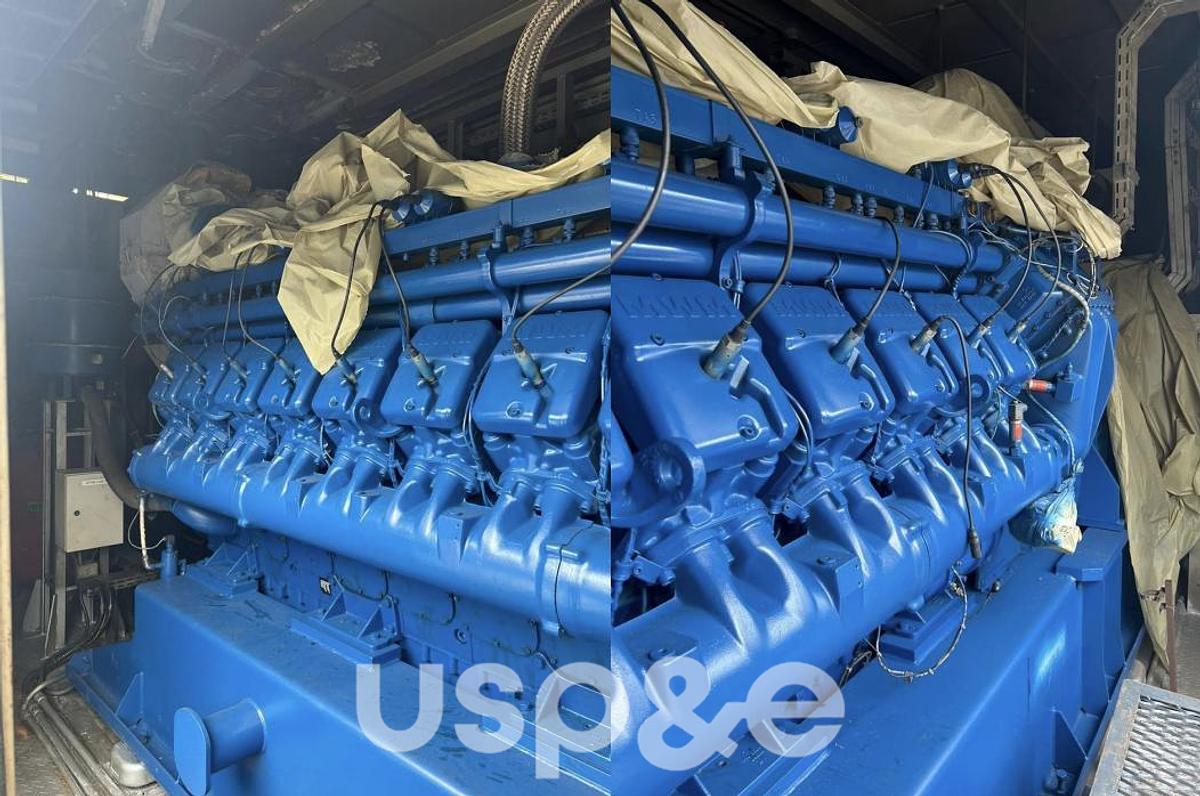 Used 1.9 MW 2014 Used MWM TCG 2020-V20 Natural Gas Generator Sets (Containerised)