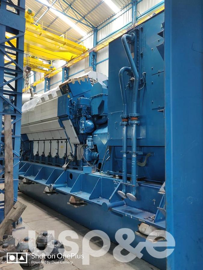 Used 5.1 MW 2008 Used Wartsila W12V32 HFO Generator Sets