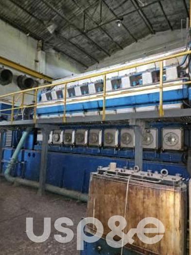 Used 6.4 MW 1997 Used Wartsila W18V/32LN HFO Generator Set