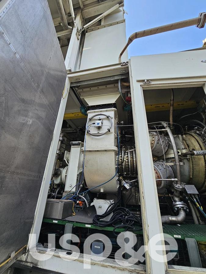 Used 13 MW 2013 Used Siemens SGT-400DLE Natural Gas Generator Set