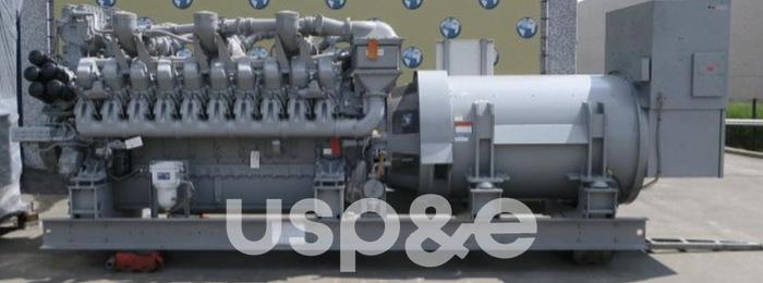 2.3 MW 2013 New MTU 20V4000G63 Diesel Generator Set