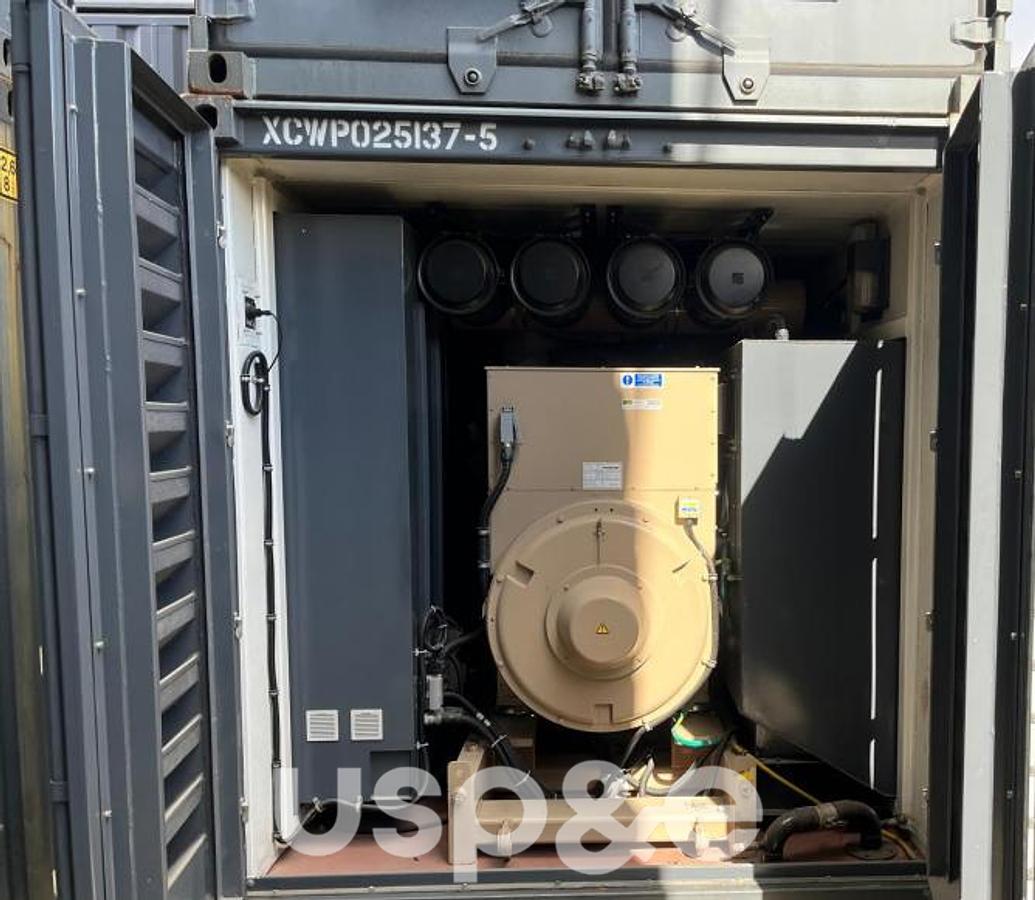 Used 1.5 MW 2015 Used Cummins GQSK60 Natural Gas Generator Set