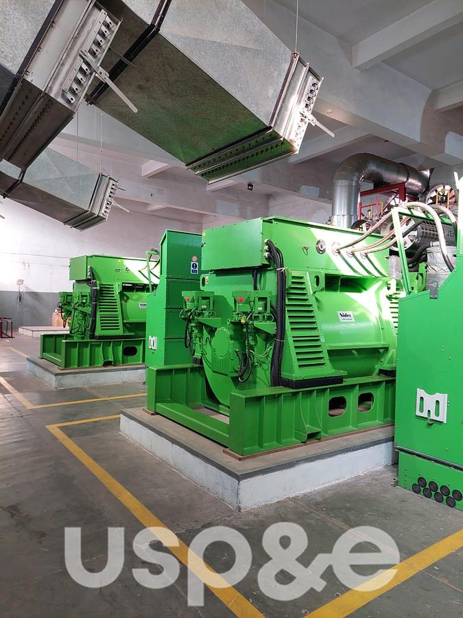 Used 3.3 MW 2023 Used Jenbacher JMS 620 GS-N,L Natural Gas Generator Set